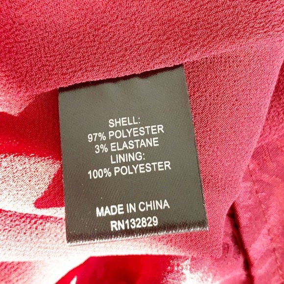 House of Harlow 1960 x REVOLVE Georgeta Dress Red Size Small NWT Midi Length - Picture 4 of 8